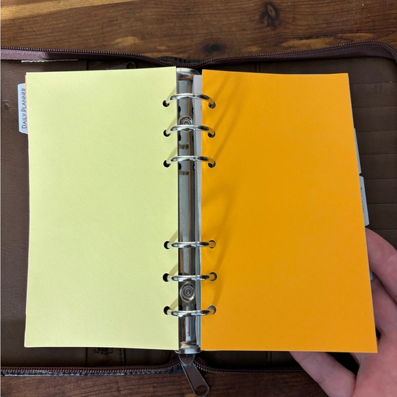 Vintage Leather Portfolio Business Document ,Notepad - Picture 6 of 14